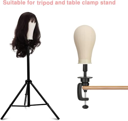 Canvas Wig Head 23 Inch with Tripod Stand & Accessories