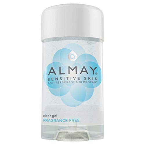 Almay Hypoallergenic Gel Deodorant for Sensitive Skin, 2.25 Oz