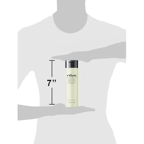 RAYA Calendula Astringent with AHA 8 oz (G-206) | Glycolic Facial Toner for Combo and Partially Oily Skin Prone to Break-Outs | Helps Normalize pH and Fight Bacteria | Made with Alpha Hydroxy Acids