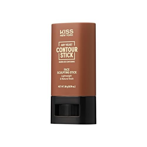 Kiss Airy Velvet Contour Stick - Cool Toned Face Sculpting