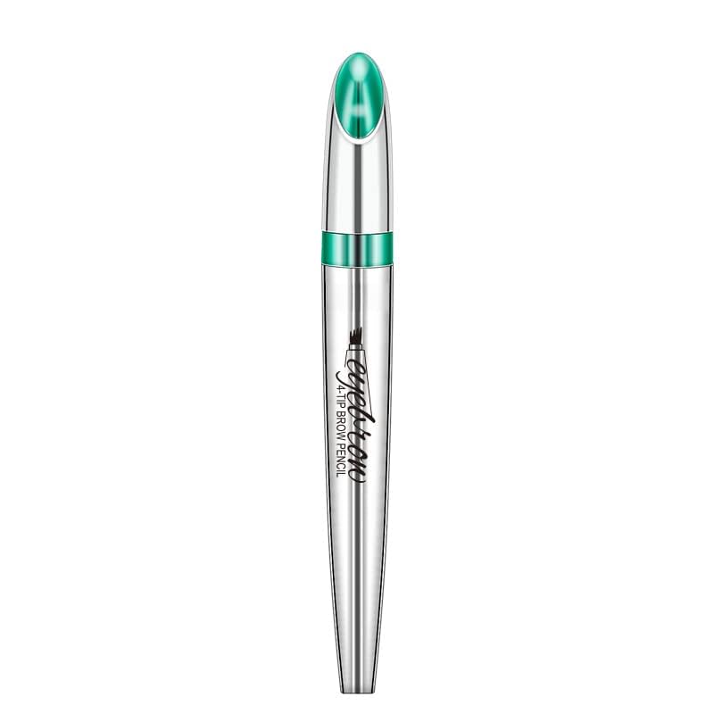 Edlike Microblading Eyebrow Pen - 4 Point, Waterproof, Dark Brown