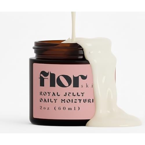 Royal Jelly Daily Moisturizer, Natural Farm Fresh Honey Face Cream for Acne, Wrinkles & Anti-Aging - Fragrance & Paraben Free - 2 oz