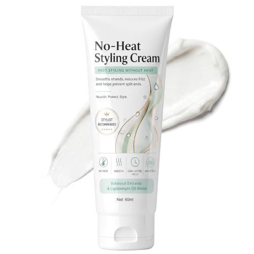 Air Dry Styling Cream for Wavy Curly Hair | No-Heat Texturizer