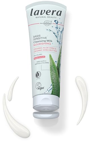 Lavera 2-in-1 Cleansing Milk 125ml | Organic Aloe Vera & Shea Butter