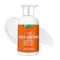 Hot Cream Sweat Enhancer Lotion for Women and Men and Body Sculpting Cellulite Workout Ultra Moisturizing and Invigorating Body Firming Cream with Natural Oils - 12.34 Fluid Ounce