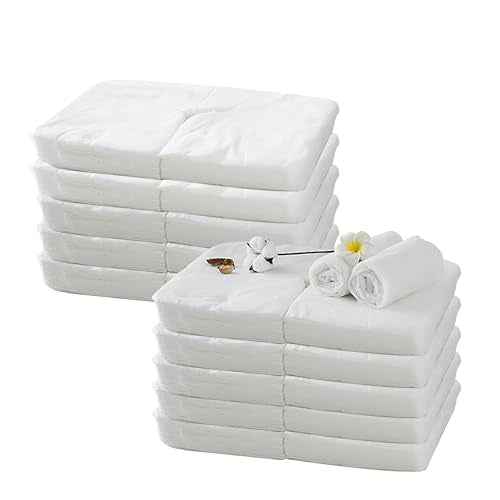 Master Massage Disposable Face Pillow Covers for Massage Tables (Pack of 100 * 10), White