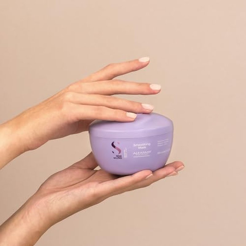 Alfaparf Milano Semi Di Lino Smooth Hair Mask - Frizz Control & Hydration