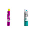 TIGI Bed Head Queen For A Day Thickening Spray for Fine Hair 10.5 oz & ead Hard Head Hairspray for Extra Strong Hold 11.7 oz