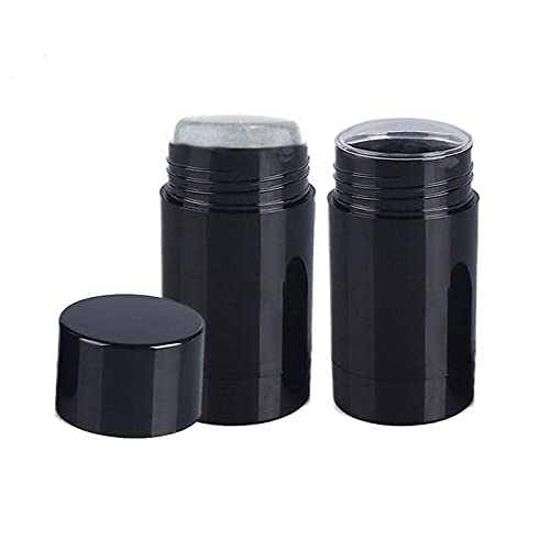 10 Pack 30ml Empty Round Deodorant Containers 1 Oz Twist Up Filling Stick Deodorant Container Plastic Deodorant Bottles Refillable Lip Balm Tube for Lipstick Crayon Chapstick DIY Make Own