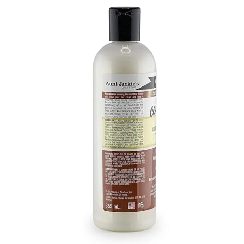 Aunt Jackie's Coconut Coco Wash Coconut Milk Conditioning Cleanser, 12 Oz
