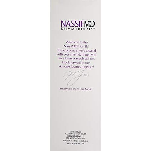 NassifMD Pure Hydration Facial Cleanser, Matcha Cleanser, Hydrating Face Cleanser with Matcha Hemp, Hydrating Cleanser