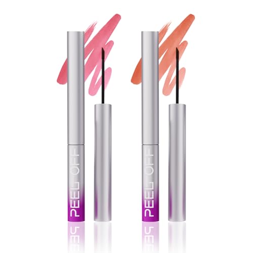 LANGMANNI Peel-Off Lip Liner Set - Waterproof Matte (2 Pack)