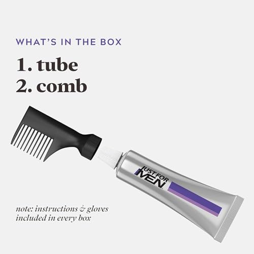 Just for Men Hair Color - Touch of Gray, Black-Gray. 3 Pack