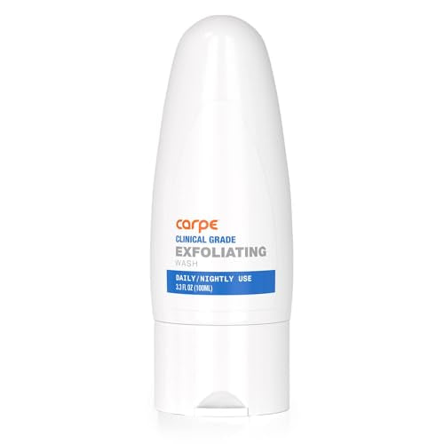 Carpe Exfoliating Underarm Scrub - Odor Control Mint Armpit Exfoliator