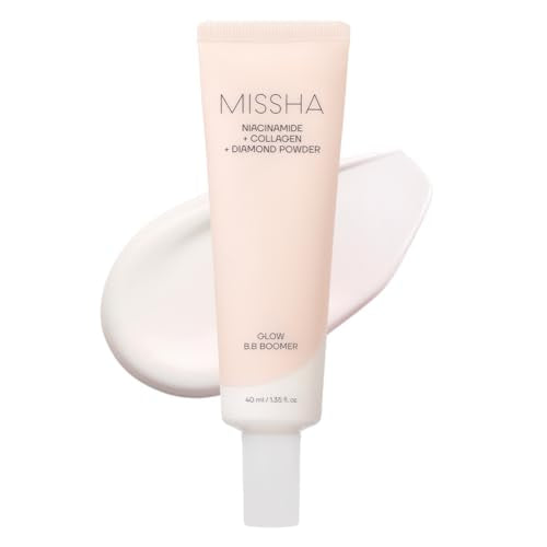 MISSHA M BB Boomer Primer - Hydrating Glow Makeup Base, 1.35oz