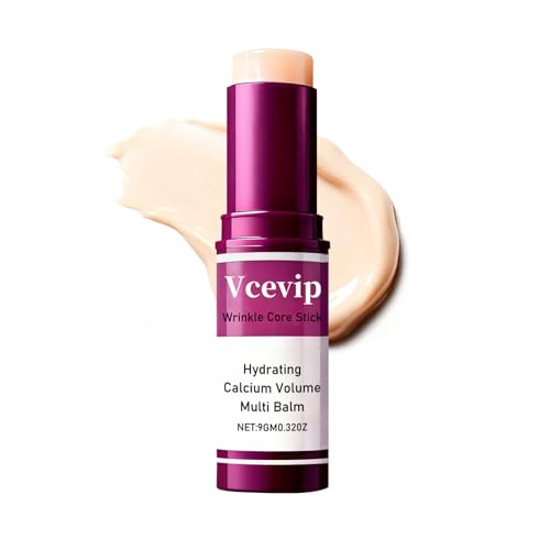Calcium Volume Multi Balm Stick - Anti-Aging Collagen Cream for Intensive Hydration, Wrinkle Repair & Skin Firming, Suitable for Face, Eyes and Neck.