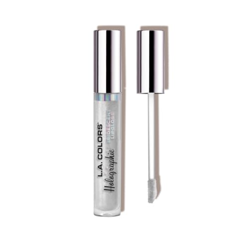 Holographic Iridescent Lip Gloss - Lip Shine with Vitamin E & Shea Butter, Diamond Lite 0.14 Fl Oz - Pack of 1