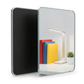 5x7 Magnetic Locker Mirror - Real Glass, Heavy Duty Magnet