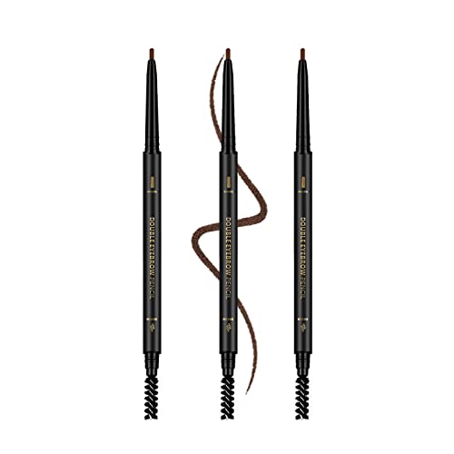 O'CHEAL Waterproof Eyebrow Pencil Dark Brown 3-Pack