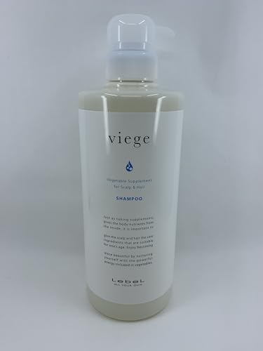 Lebel Viege Hair Shampoo 600ml - Natural Volume & Healthy Shine