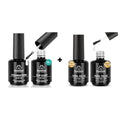 Beetles Gel Nail Base & Top Coat Set – No-Wipe 15ml + 9-in-1 Nail Glue 15ml