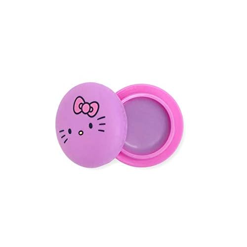 The Cr?me Shop x Sanrio Hello Kitty Macaron Lip Balm (Hello Kitty Unicorn Rainbow Sherbert) Korean Cute Scented Pocket Portable Soothing Advanced Must-Have on-The-go
