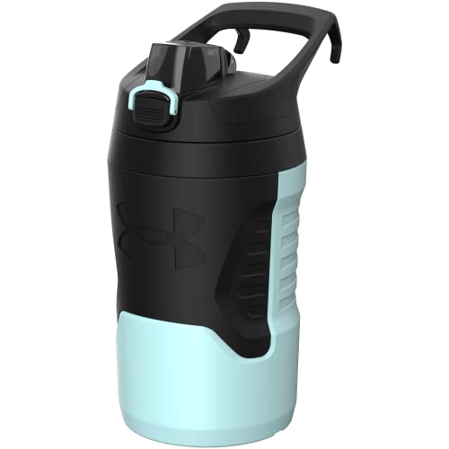 Under Armour Sports Water Jug, 32 oz Insulated Water Bottle w/Handle, Fence Hook, Leak Resistant, Baseball, Football & More