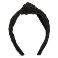 Knotted Headband, Black