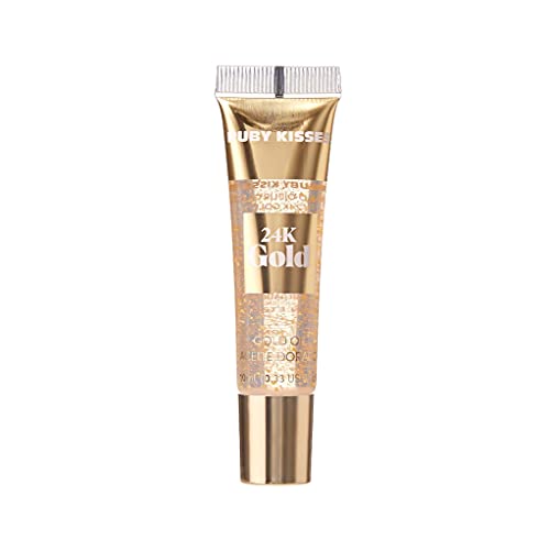 Ruby Kisses 24K Gold Oil Lip Gloss - 6 Pack