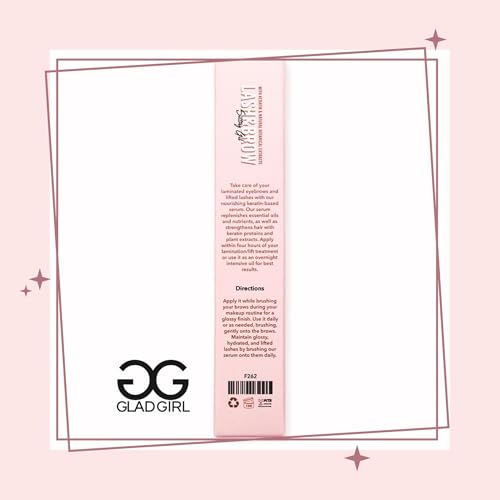 GladGirl Lash & Brow Setting Gel with Keratin