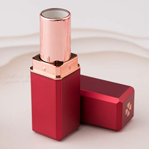 10Pcs Red Square Lipstick Tubes DIY Lip Balm Container