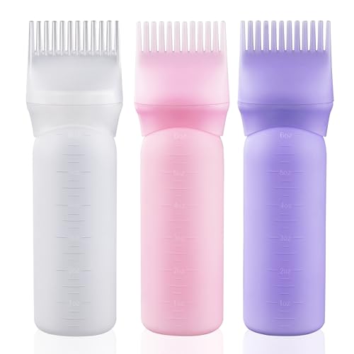 Cosywell 6 oz Root Comb Applicator Bottle 3-Pack