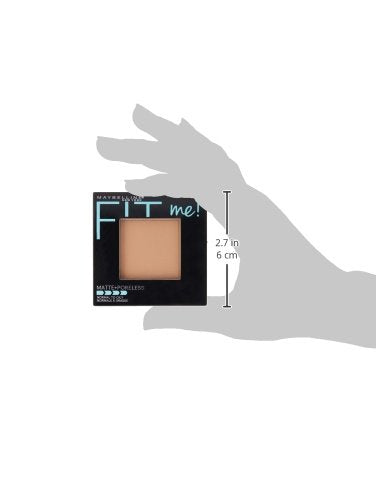 Maybelline Fit Me Matte Plus Poreless Powder Natural Tan 0.3oz