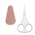 Professional Grooming Scissors for Personal Care Facial Hair Removal and Ear Nose Eyebrow Trimming Stainless Steel Straight Tip Scissors 3.7 Inch