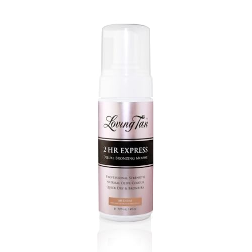 Loving Tan 2 HR Express Self Tanning Mousse Medium 4oz