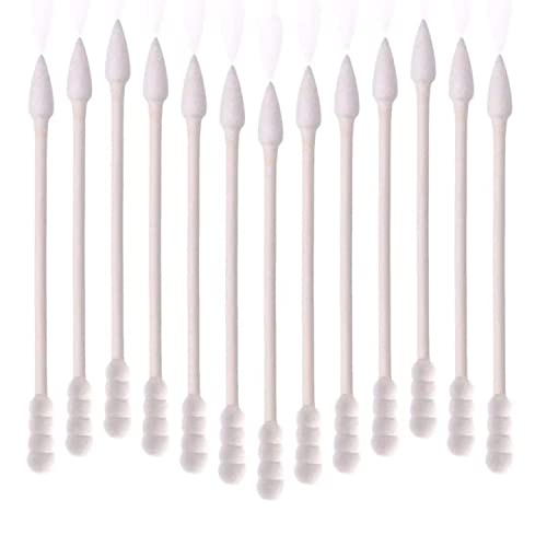 Cayxenful Pointed Cotton Swabs - 800 Pack, Precision Tips for Makeup & Cleaning