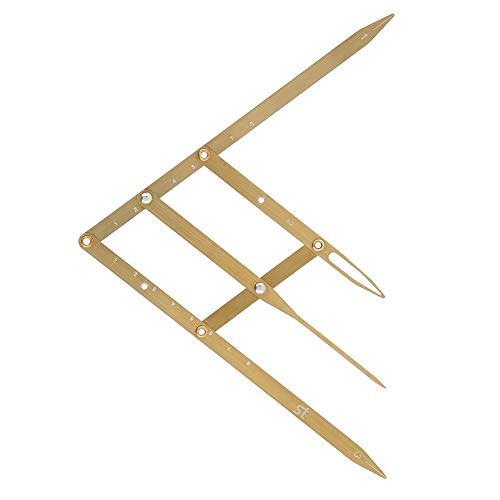 Golden Ratio Eyebrow Ruler - Flexible Stainless Steel Measuring Tool