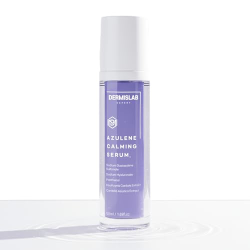 Azulene Calming Serum ? Lightweight Hydrating Facial Serum for Soothing and Moisturizing Sensitive Skin | 50 ml / 1.69 oz