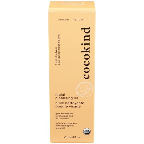Cocokind Organic Facial Cleansing Oil - Gentle Makeup Remover