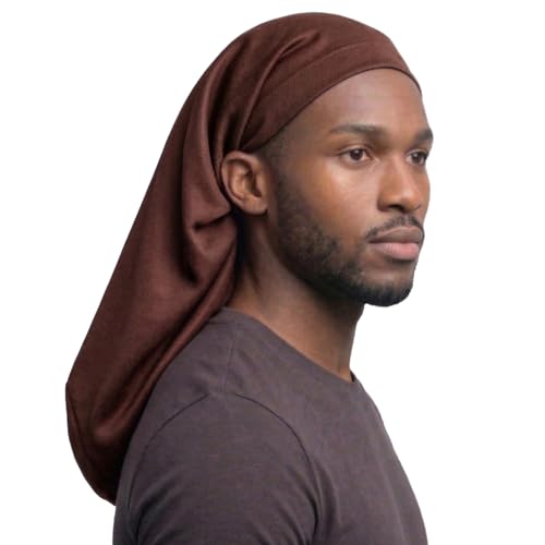 Titan Dreadlock Cap for Men - 27" Stretchable Skull Cap