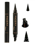 Phoera 2-in-1 Wing Cat Eye Liner Stamp Pen Waterproof