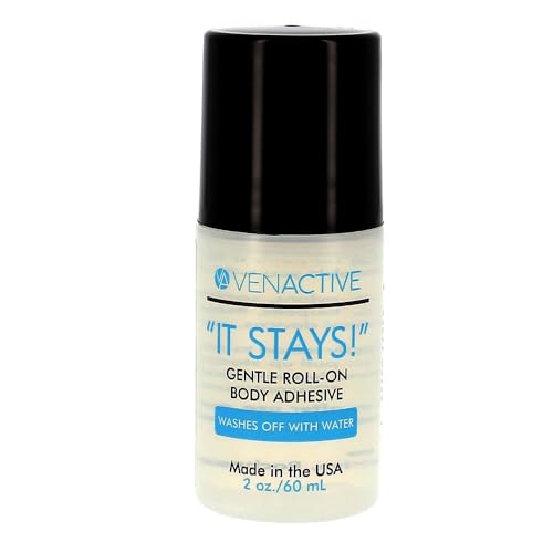 It Stays Body Adhesive Roll-On - 2oz Clear Liquid Glue