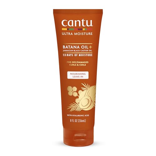 Cantu Ultra Moisture Leave-In Conditioner with Batana & Castor Oil - 8 fl oz
