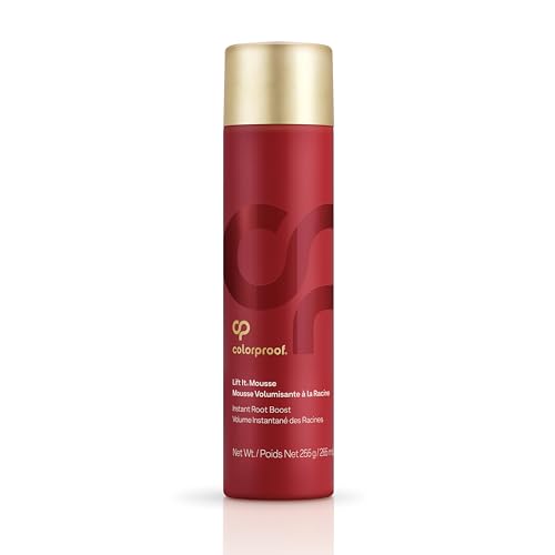 Colorproof Volume Lift It Hair Mousse 9 Fl. Oz. Volumizing Mousse, White Nectarine Scent