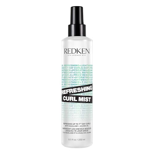 Redken Curl Refreshing Spray for Curly & Coily Hair - Hydrating & Frizz Control