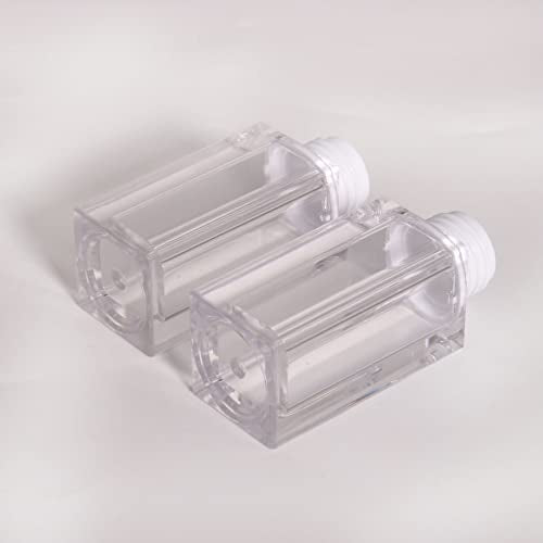 24pcs 5ml Empty white square lipgloss tubes bulk wholesale with big wand lipgloss containers¡¦