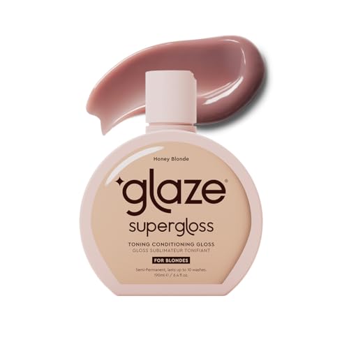 Glaze Super Gloss Honey Blonde Hair Color – Semi-Permanent Conditioning Gloss
