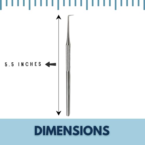 Professional Dental Tartar Scraper Tool Oral Picks to Remove Calculus from Teeth, Plaque Remover, Tooth Scraper for Oral Hygiene Care Made of Stainless Steel (EXP #90)