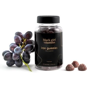 Black Girl Vitamins Iron Gummies 20mg - 60 Count