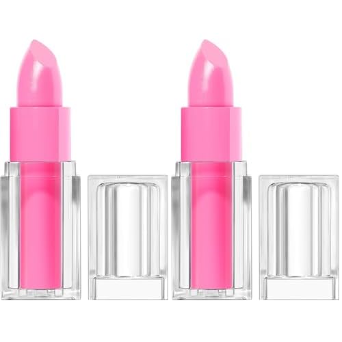 COVERGIRL Clean Lip Color, Enchantress Blush, Satin Finish, Squalane, Avocado & Aloe, Carmine-Free, Non-Drying, 0.12oz (Pack of 2)